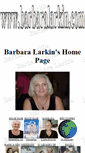 Mobile Screenshot of barbaralarkin.com